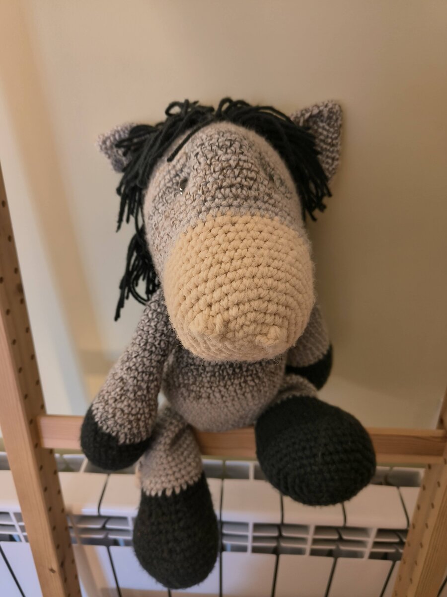 Herman on his shelf